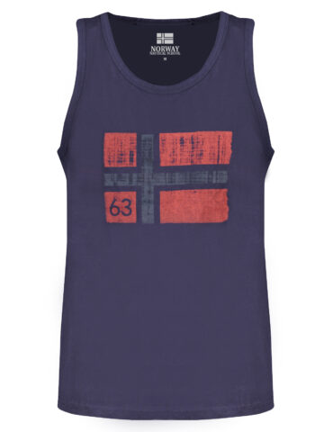 NORWAY 1963 PÁNSKÝ TANK TOP MODRÝ