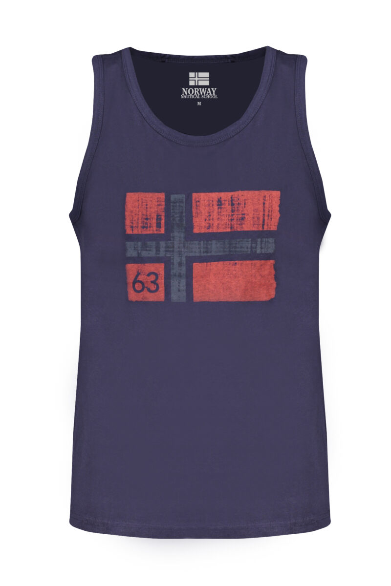 NORWAY 1963 PÁNSKÝ TANK TOP MODRÝ