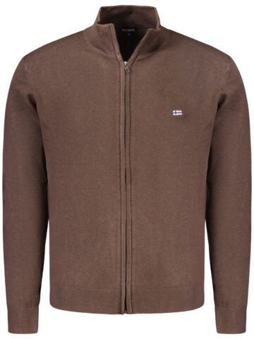 NORWAY 1963 Herren Strickjacke Braun