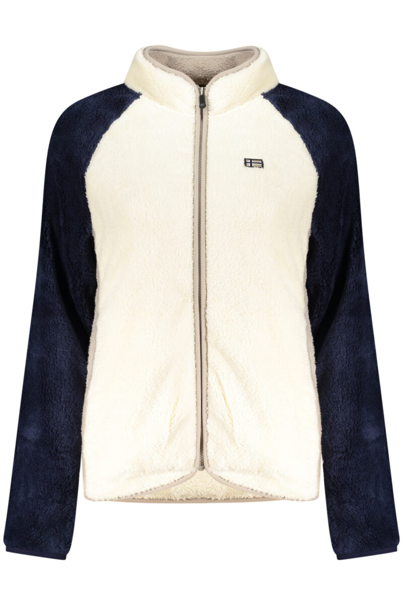 NORWAY 1963 DÁMSKÁ MIKINA NA ZIP BÍLÁ