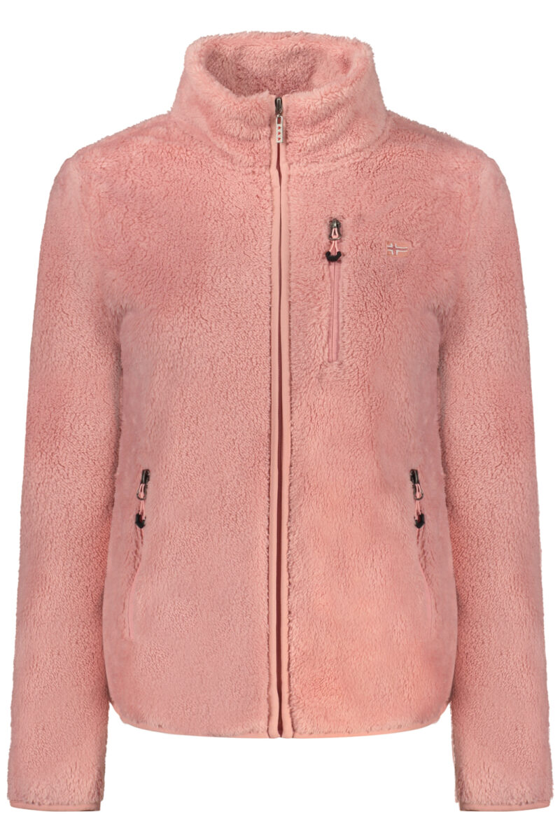 NORWAY 1963 DAMSKÁ RŮŽOVÁ MITROVKA NA ZIP
