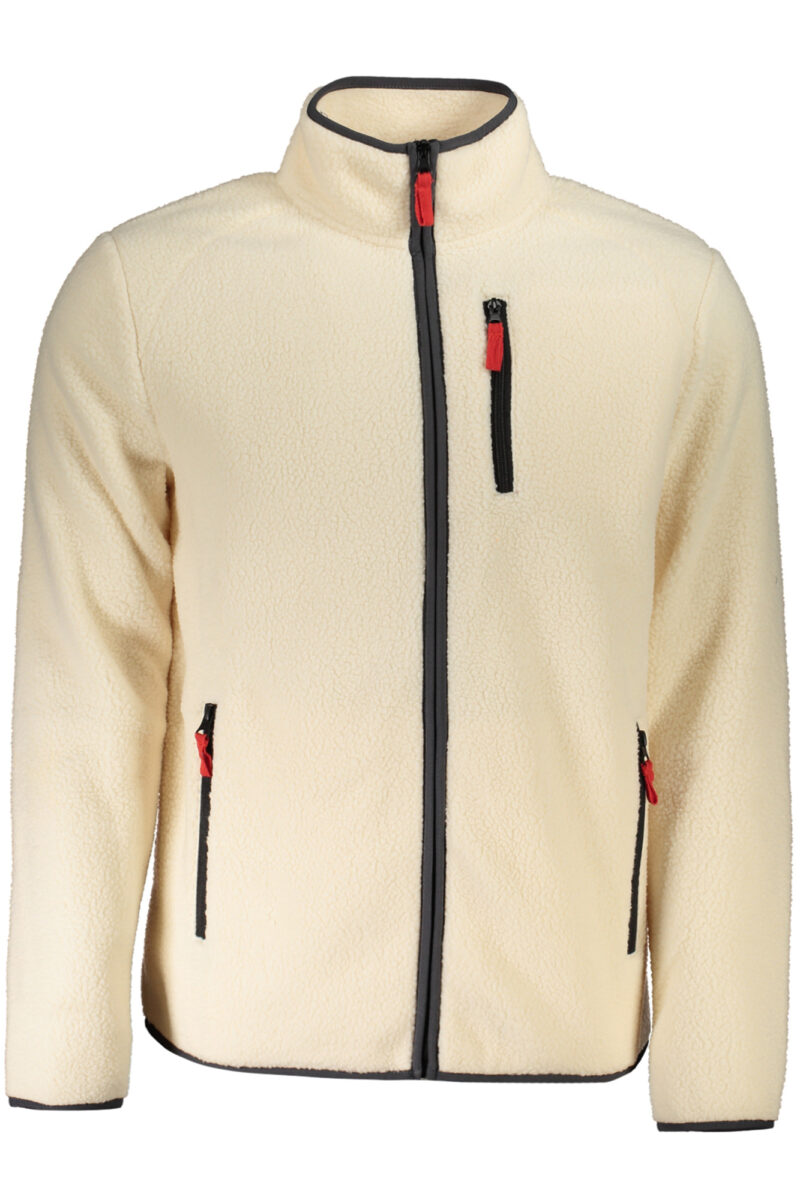 NORWAY 1963 Herren Sweatshirt mit Reißverschluss Beige