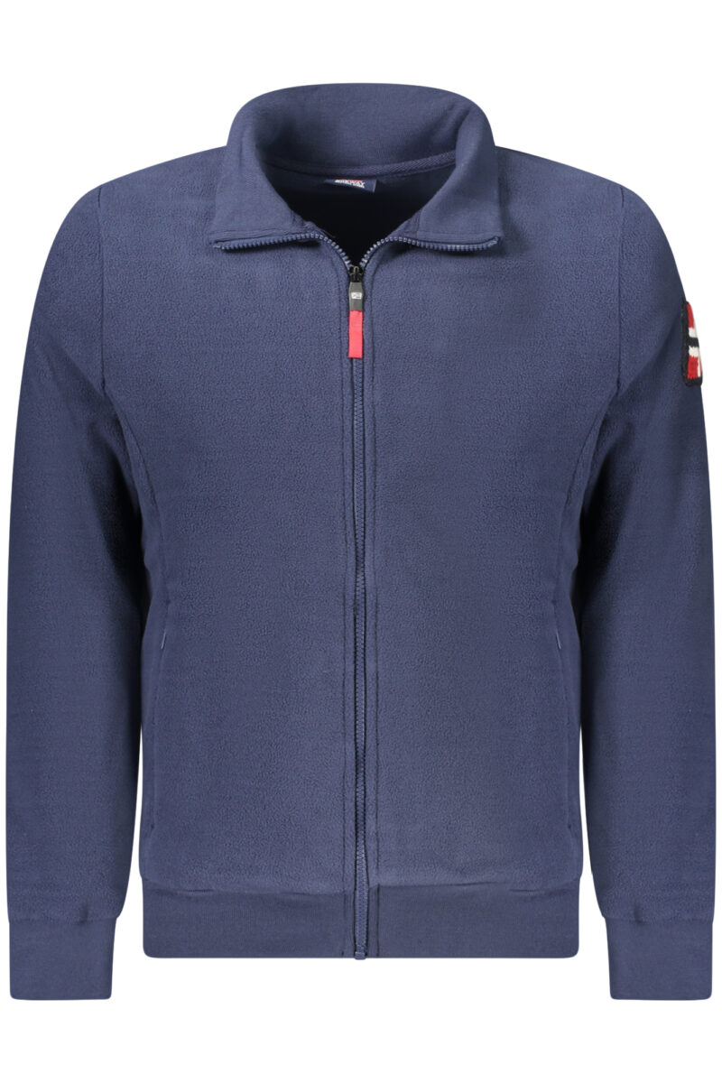 NORWAY 1963 PÁNSKÁ MIKINA NA ZIP MODRÁ