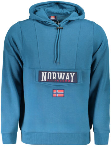 NORWAY 1963 PÁNSKÁ MIKINA BEZ ZIPU MODRÁ