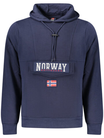 NORWAY 1963 PÁNSKÁ MIKINA BEZ ZIPU MODRÁ