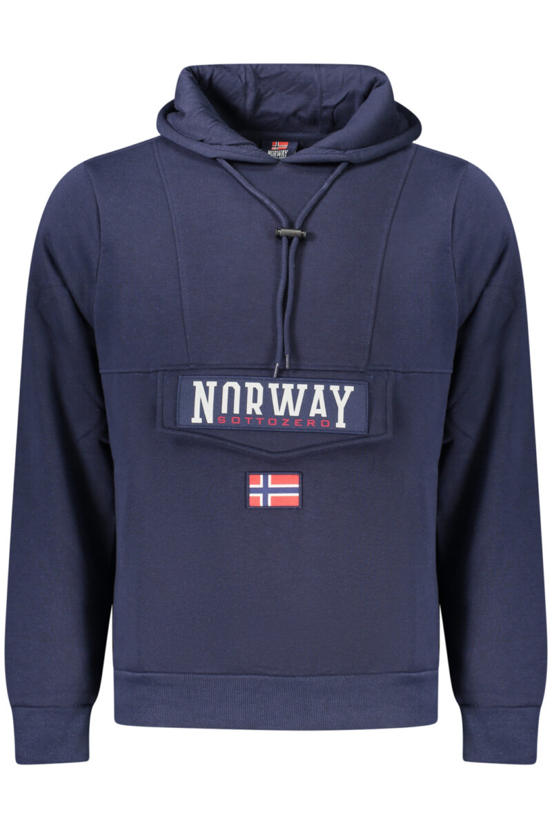 NORWAY 1963 PÁNSKÁ MIKINA BEZ ZIPU MODRÁ