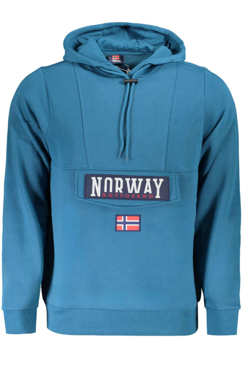 NORWAY 1963 PÁNSKÁ MIKINA BEZ ZIPU MODRÁ