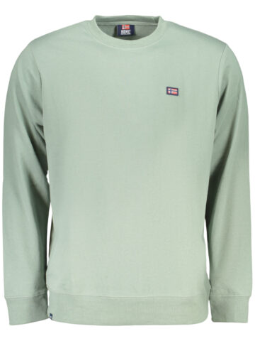 NORWAY 1963 Herren Sweatshirt mit Reißverschluss Grün