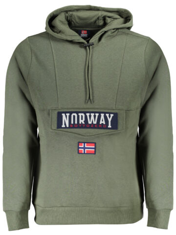 NORWAY 1963 PÁNSKÁ MIKINA BEZ ZIPU ZELENÁ