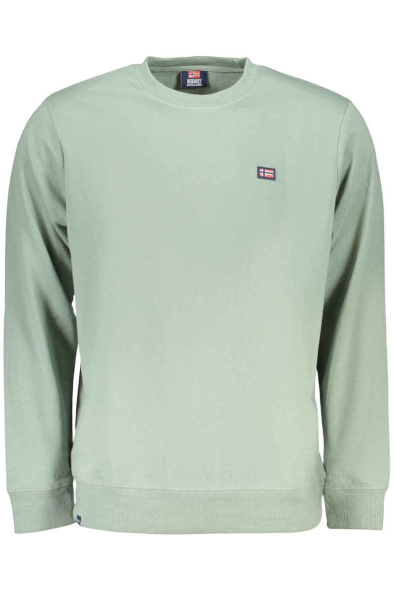 NORWAY 1963 Herren Sweatshirt mit Reißverschluss Grün