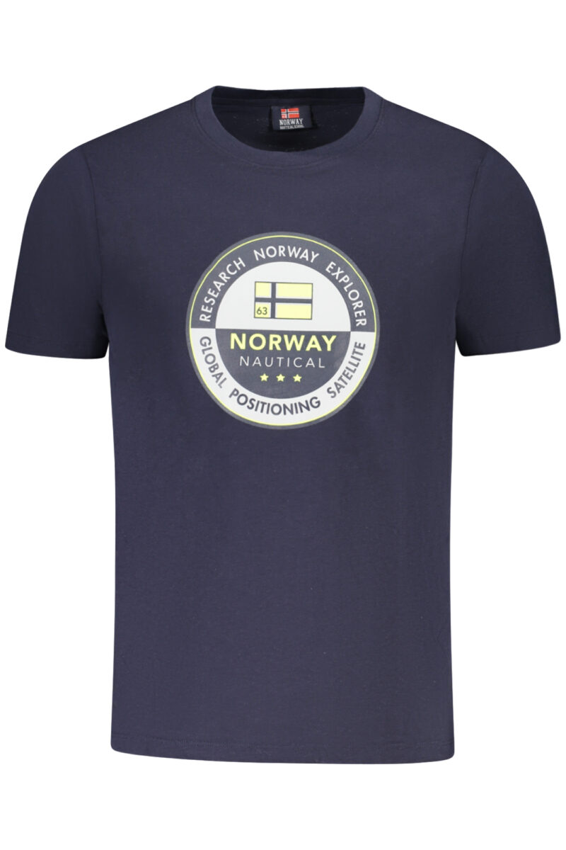 NORWAY 1963 PÁNSKÉ TRIČKO S KRÁTKÝM RUKÁVEM MODRÉ
