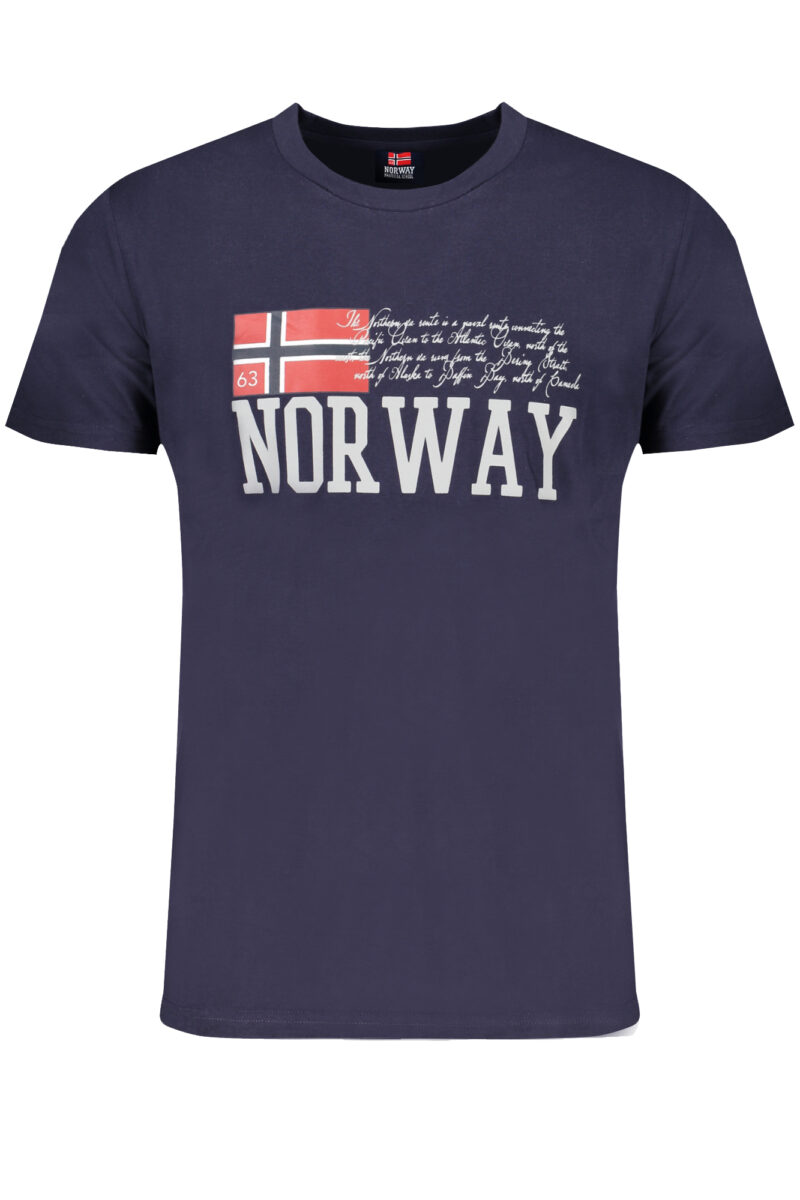NORWAY 1963 PÁNSKÉ TRIČKO S KRÁTKÝM RUKÁVEM MODRÉ