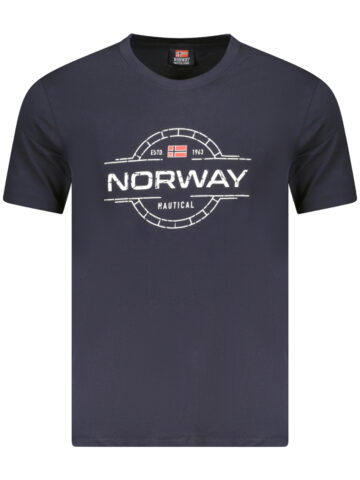 NORWAY 1963 Herren T-Shirt mit kurzem Arm Blau