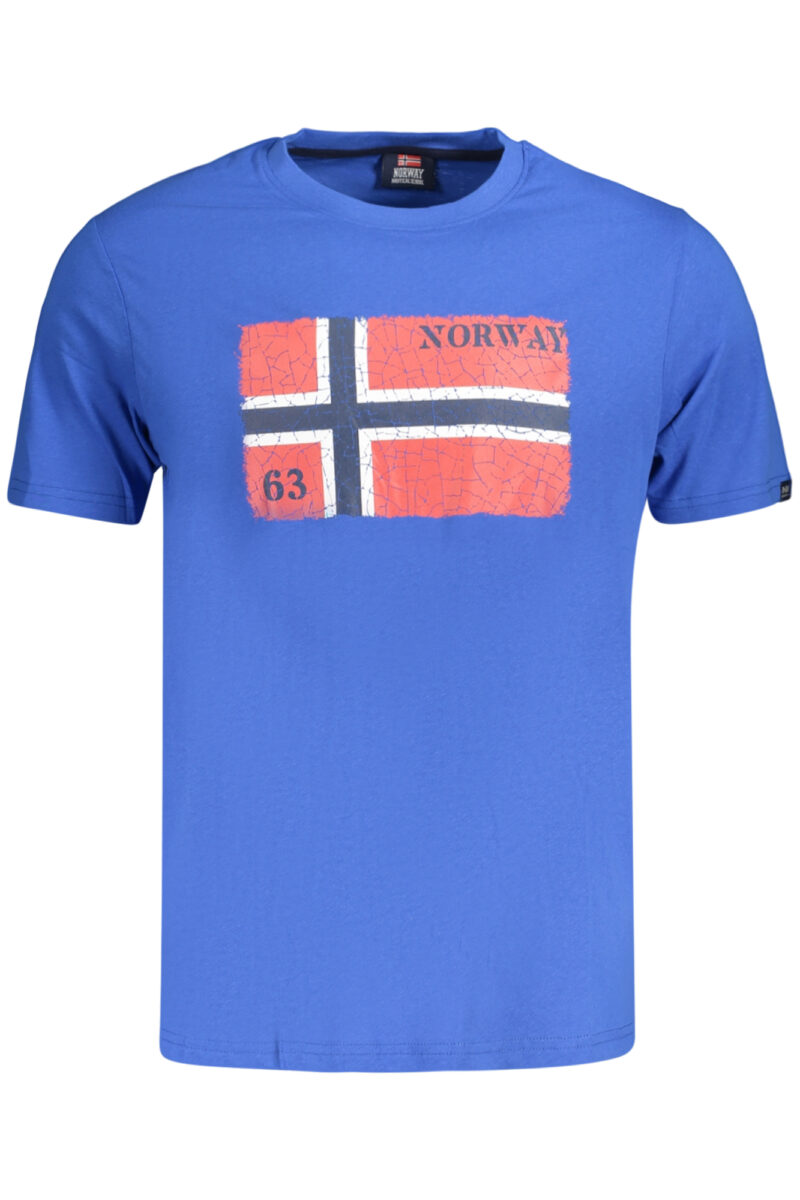 NORWAY 1963 PÁNSKÉ TRIČKO S KRÁTKÝM RUKÁVEM MODRÉ