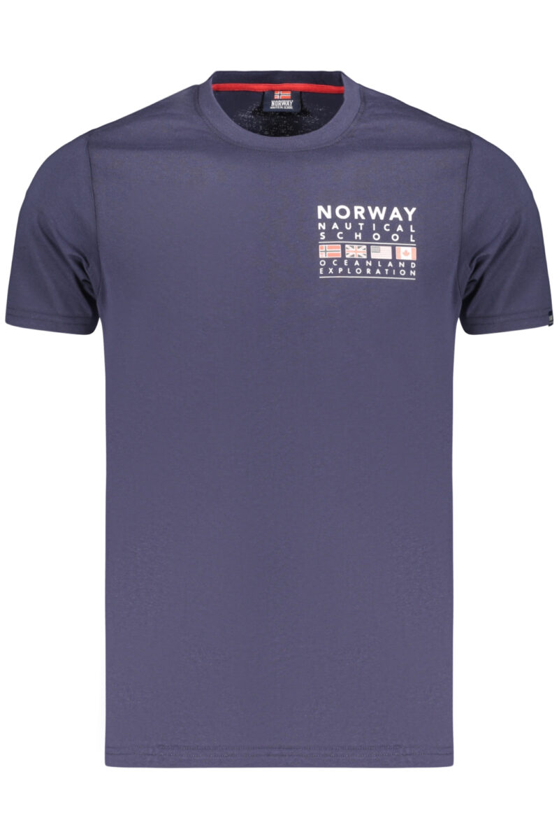 NORWAY 1963 PÁNSKÉ TRIČKO S KRÁTKÝM RUKÁVEM MODRÉ