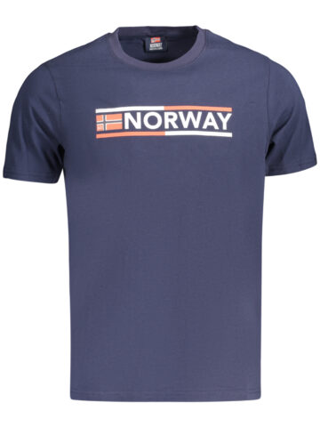 NORWAY 1963 PÁNSKÉ TRIČKO S KRÁTKÝM RUKÁVEM MODRÉ