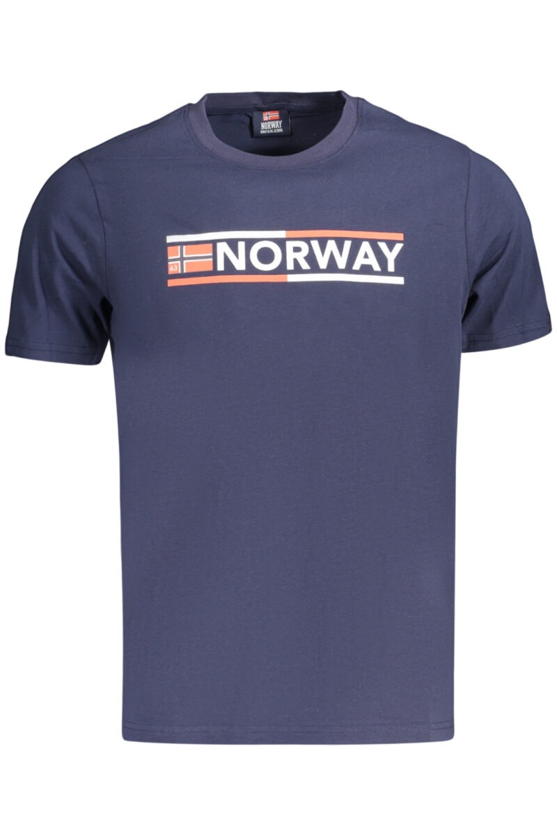 NORWAY 1963 PÁNSKÉ TRIČKO S KRÁTKÝM RUKÁVEM MODRÉ