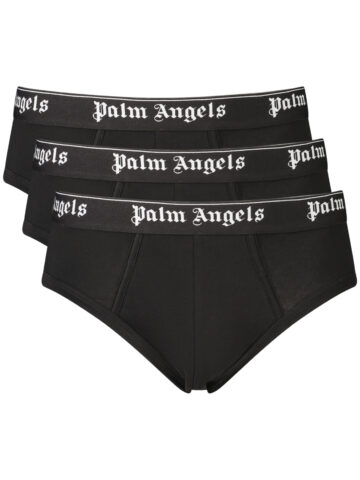 PALM ANGELS PÁNSKÉ SLIPY ČERNÉ