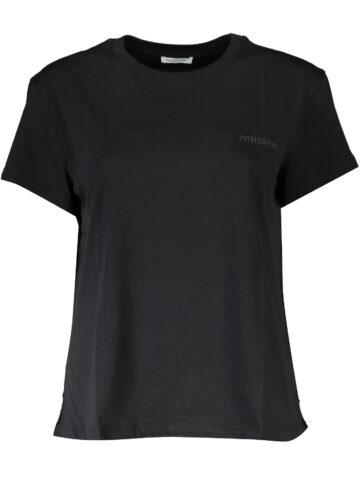 Patrizia Pepe Damen T-Shirt Kurzarm Schwarz