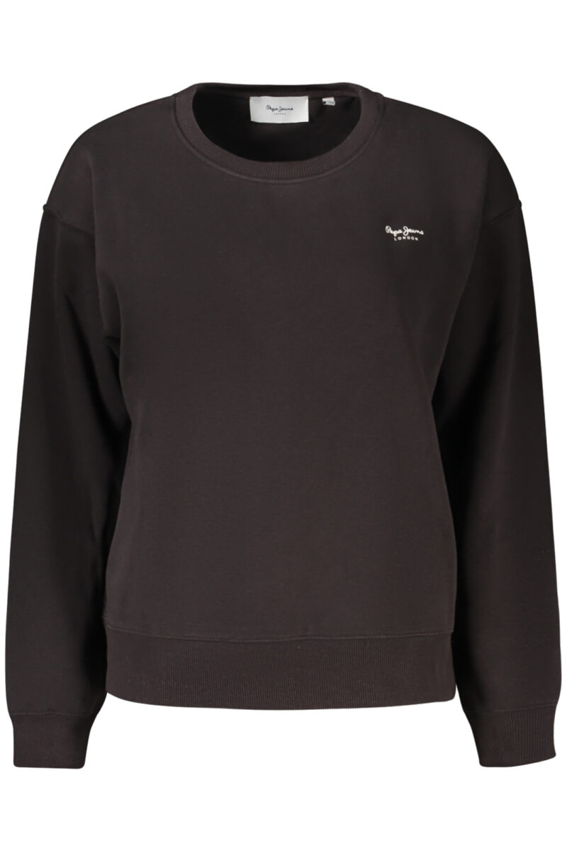 PEPE JEANS Damen Zip-Sweatshirt Schwarz