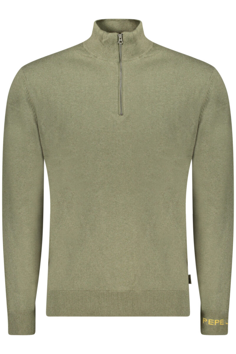 PEPE JEANS PÁNSKÝ SVETR ZELENÝ
