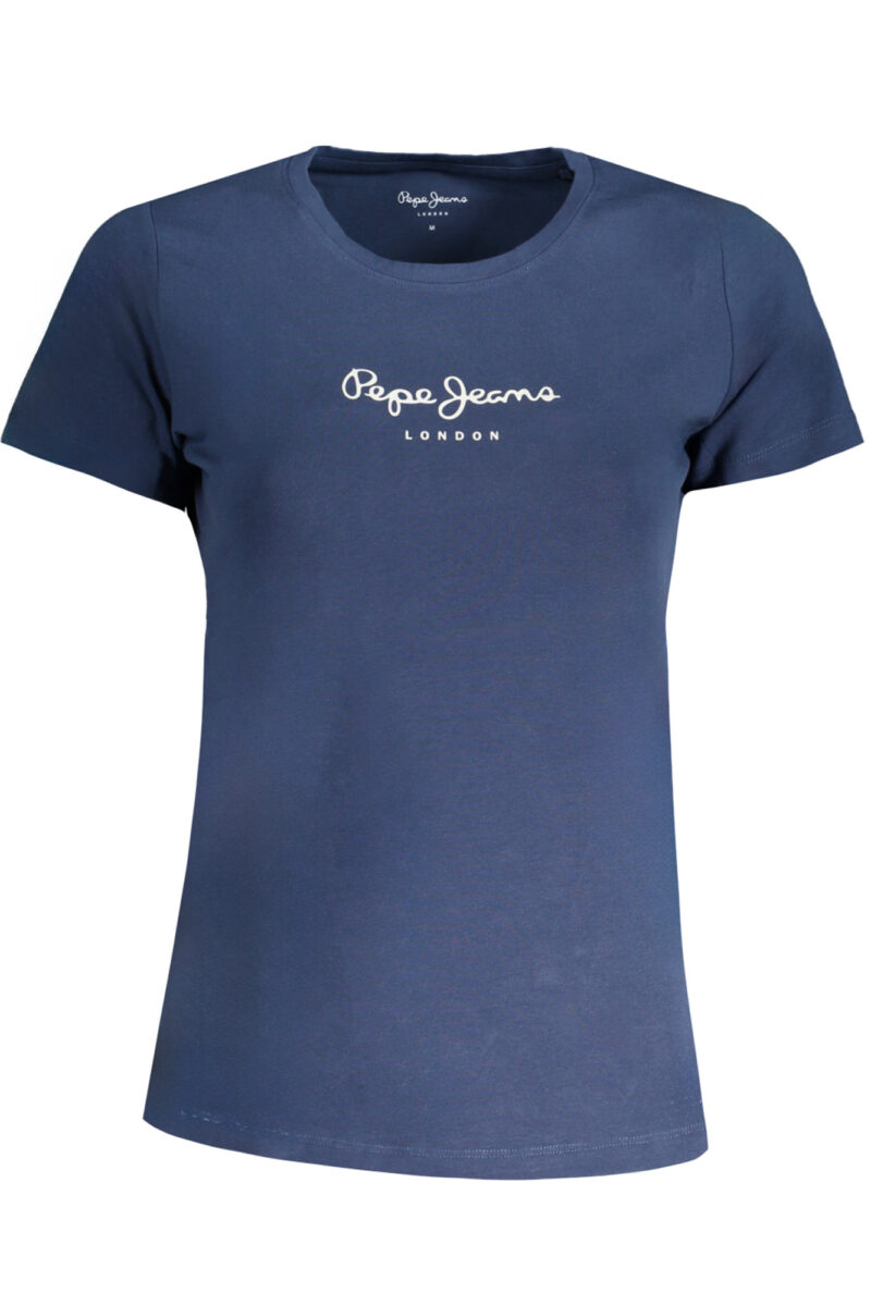 PEPE JEANS DÁMSKÉ TRIČKO S KRÁTKÝM RUKÁVEM MODRÉ
