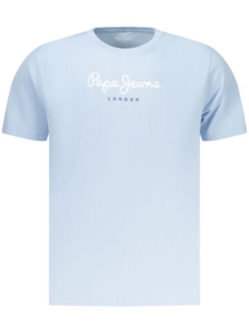 PEPE JEANS PÁNSKÉ TRIČKO S KRÁTKÝM RUKÁVEM SVĚTLE MODRÉ