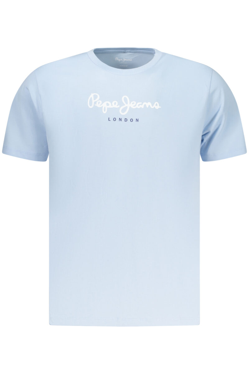 PEPE JEANS PÁNSKÉ TRIČKO S KRÁTKÝM RUKÁVEM SVĚTLE MODRÉ