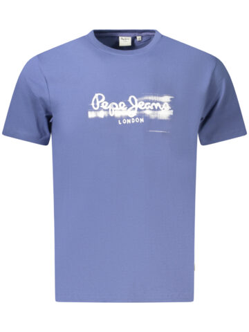 PEPE JEANS PÁNSKÉ TRIČKO S KRÁTKÝM RUKÁVEM MODRÉ