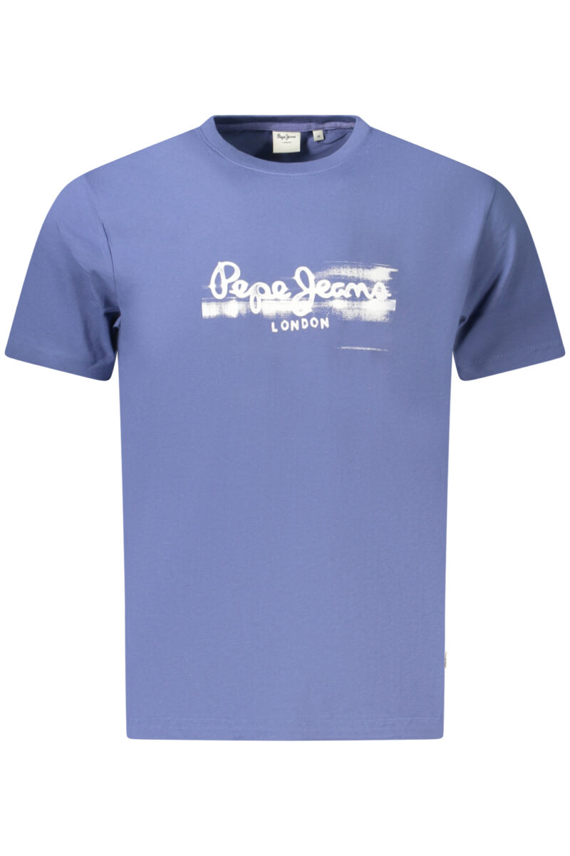 PEPE JEANS PÁNSKÉ TRIČKO S KRÁTKÝM RUKÁVEM MODRÉ
