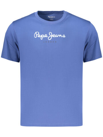 PEPE JEANS PÁNSKÉ TRIČKO S KRÁTKÝM RUKÁVEM MODRÉ