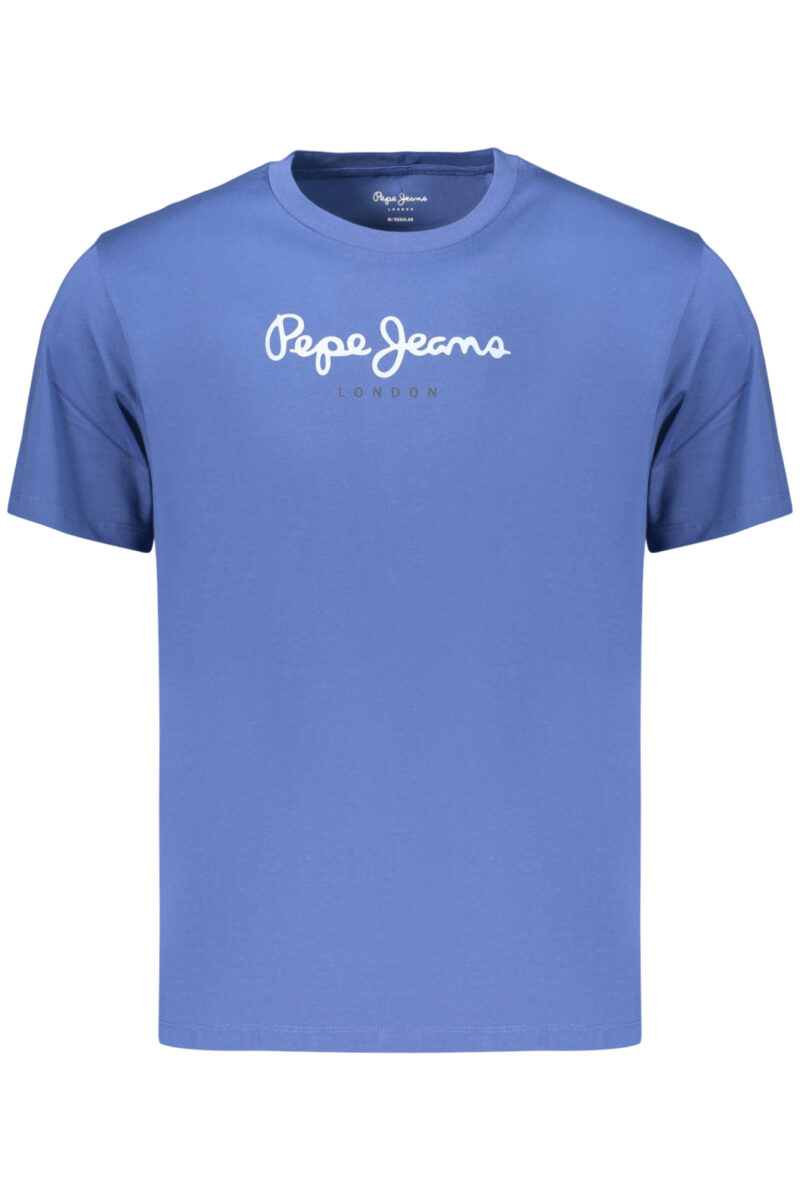 PEPE JEANS PÁNSKÉ TRIČKO S KRÁTKÝM RUKÁVEM MODRÉ