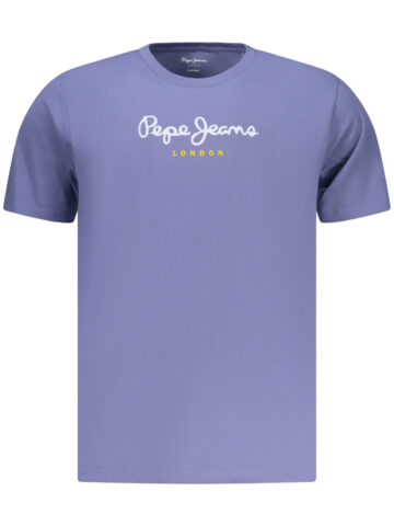 PEPE JEANS PÁNSKÉ TRIČKO S KRÁTKÝM RUKÁVEM MODRÉ