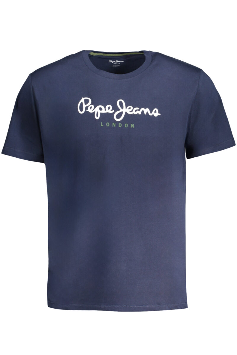 PEPE JEANS PÁNSKÉ TRIČKO S KRÁTKÝM RUKÁVEM MODRÉ