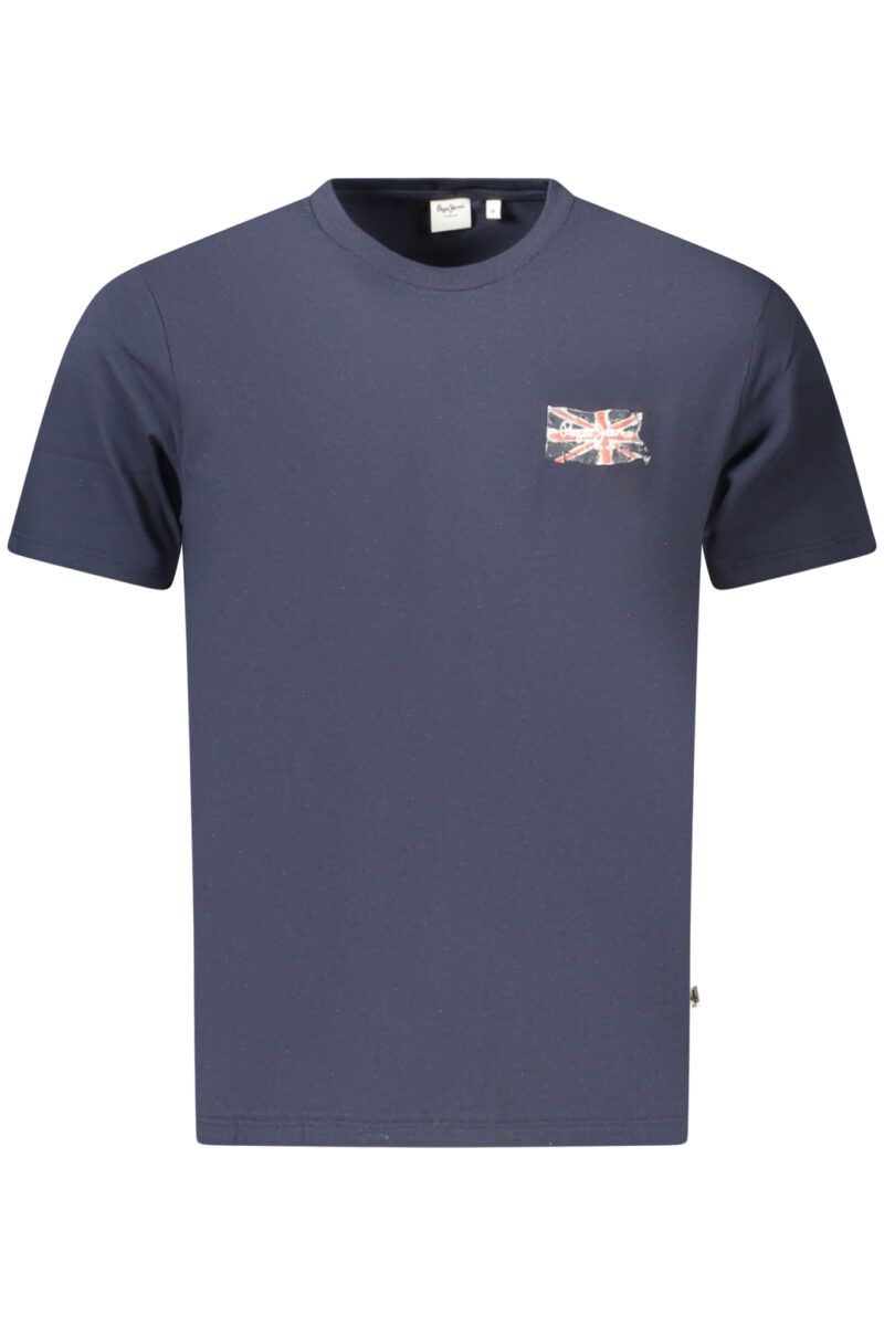 PEPE JEANS PÁNSKÉ TRIČKO S KRÁTKÝM RUKÁVEM MODRÉ