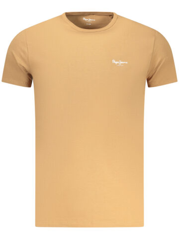 PEPE JEANS Herren T-Shirt Kurzarm Braun
