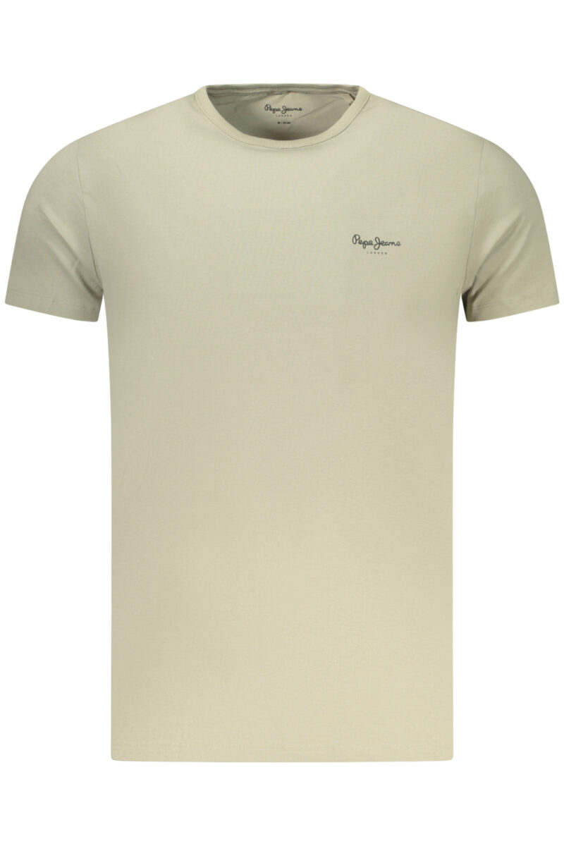 PEPE JEANS PÁNSKÉ TRIČKO S KRÁTKÝM RUKÁVEM ZELENÉ