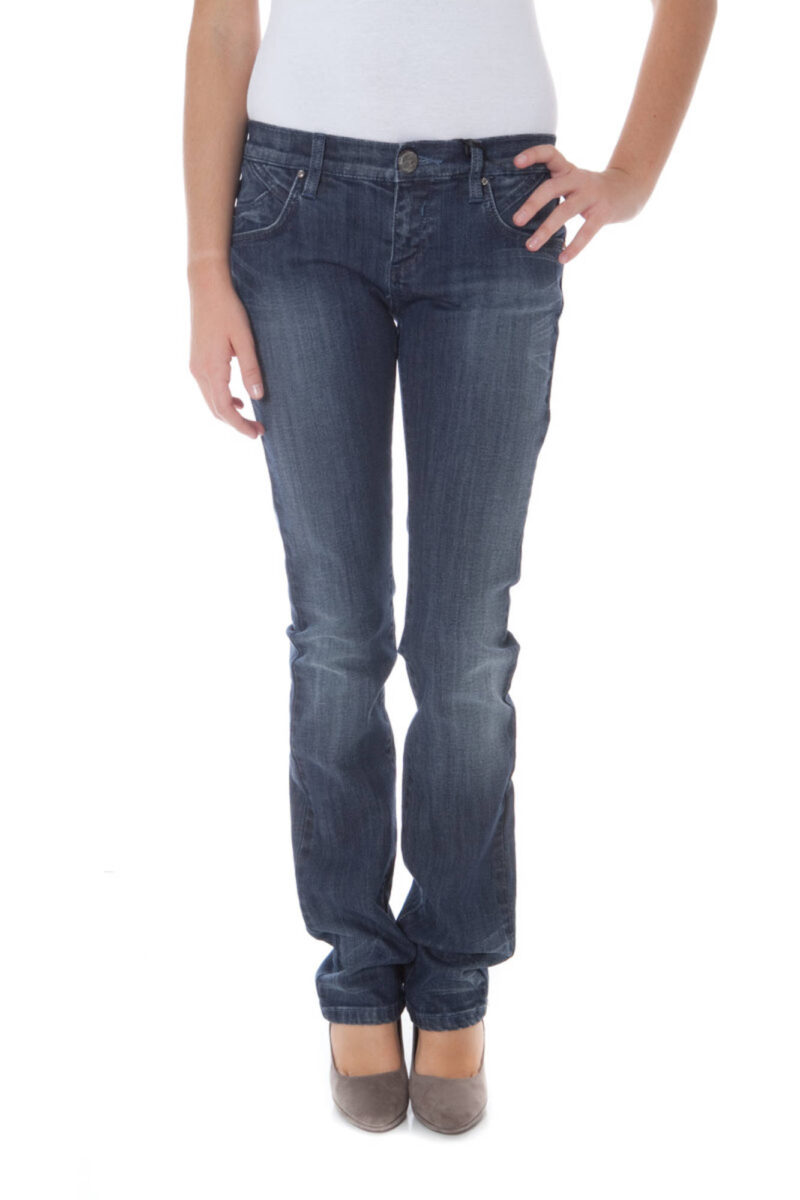 BLU WOMAN DENIM DENIM TVRDÉ JEANS