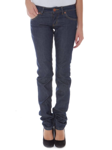 BLU WOMAN DENIM TVRDÉ DŽÍNY Z DŽÍNOVINY