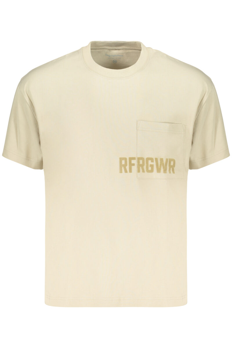 REFRIGIWEAR PÁNSKÉ TRIČKO S KRÁTKÝM RUKÁVEM BÉŽOVÉ