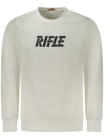 RIFLE PÁNSKÁ MIKINA BEZ ZIPU BÍLÁ