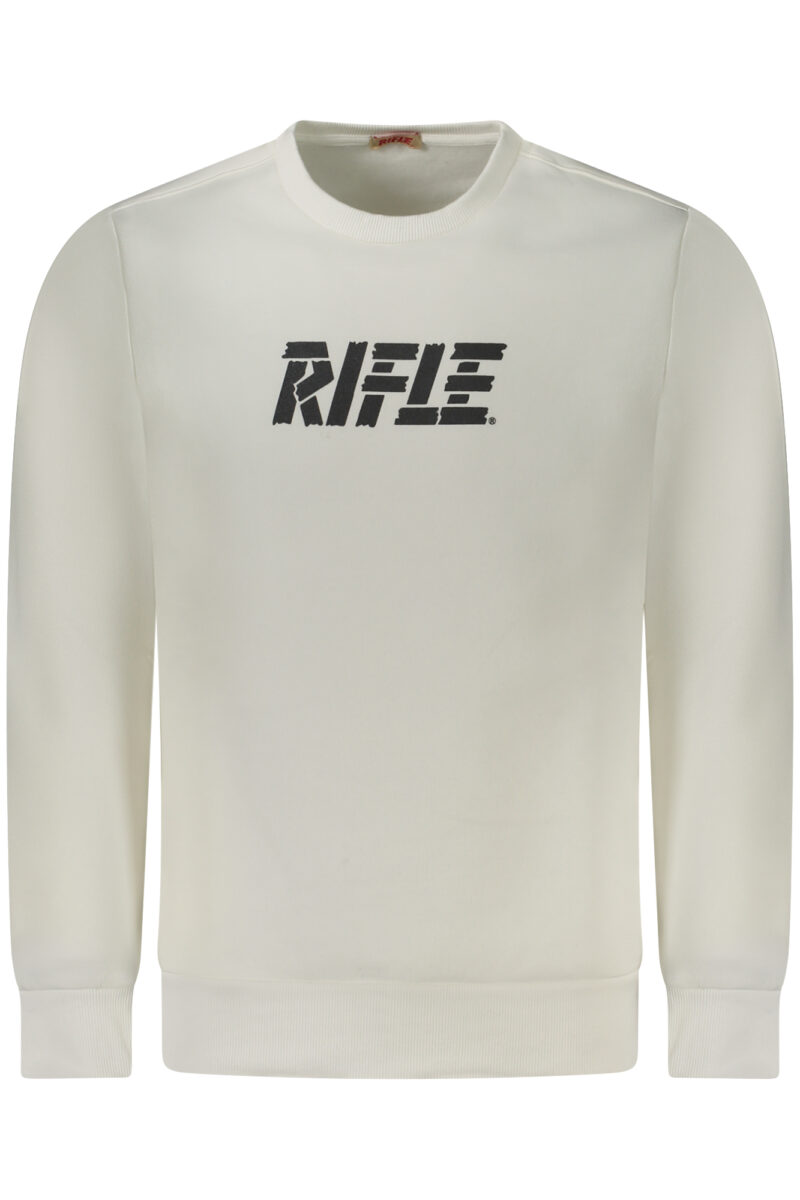 RIFLE PÁNSKÁ MIKINA BEZ ZIPU BÍLÁ