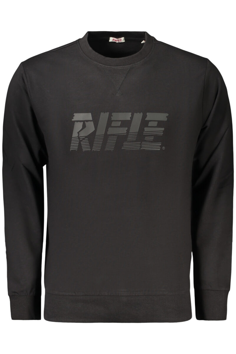 RIFLE PÁNSKÁ MIKINA BEZ ZIPU ČERNÁ