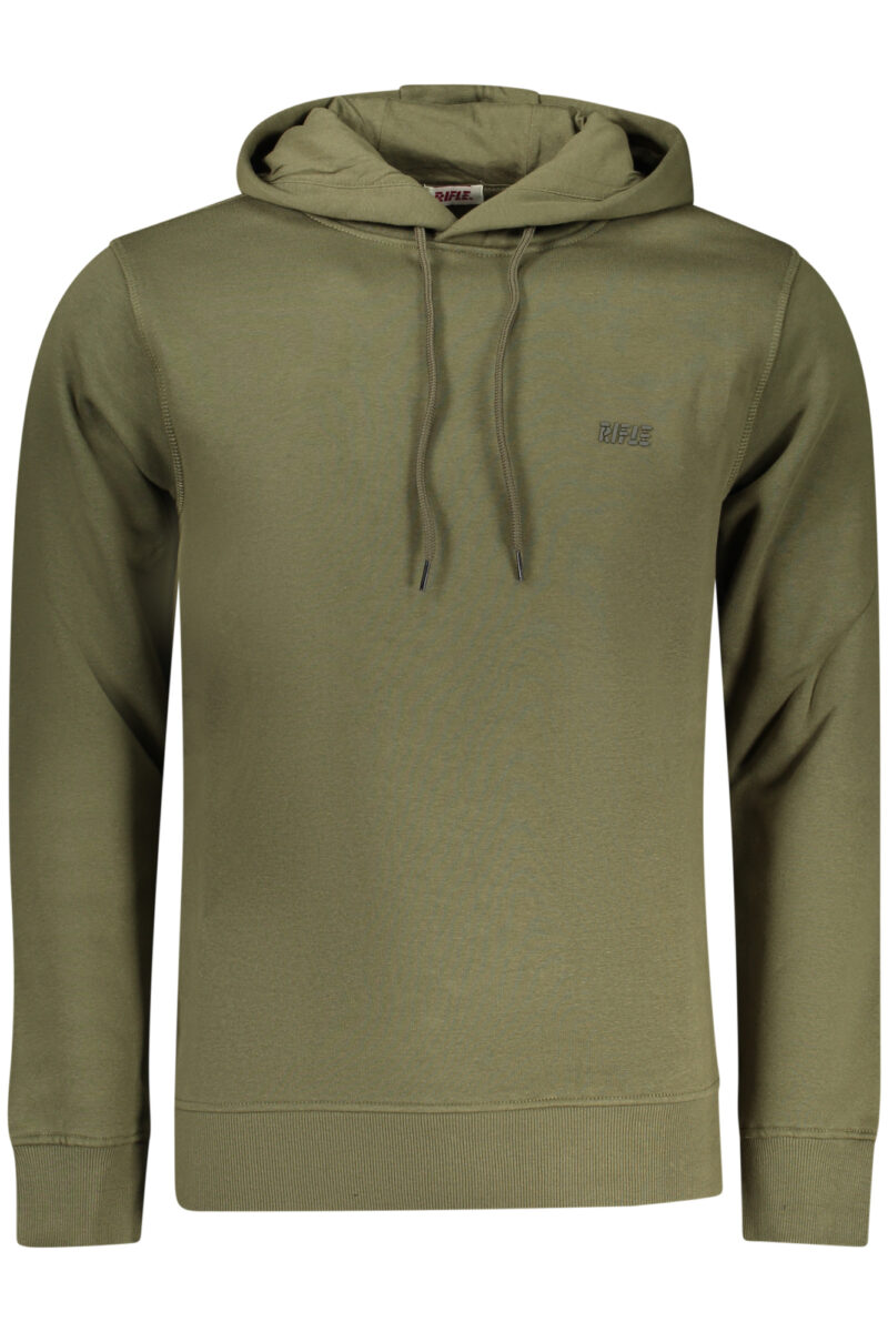 RIFLE Herren Hoodie mit Reißverschluss Grün
