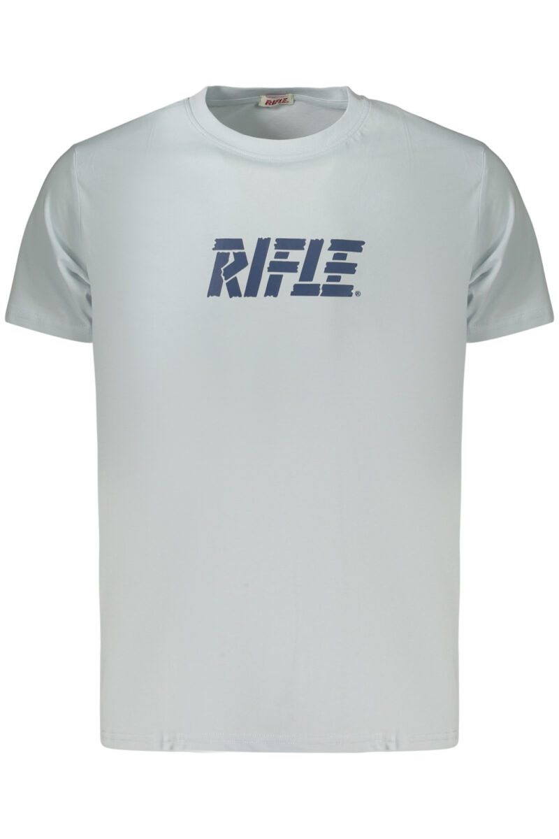 RIFLE PÁNSKÉ TRIČKO S KRÁTKÝM RUKÁVEM SVĚTLE MODRÉ