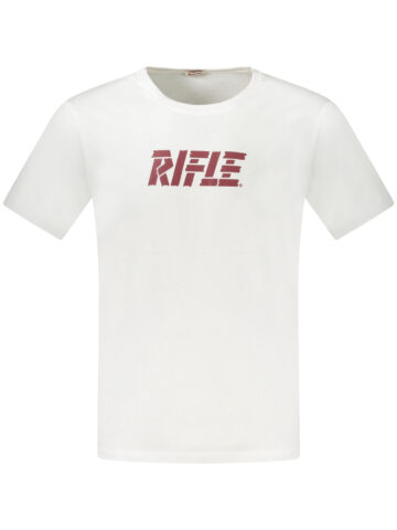 RIFLE PÁNSKÉ TRIČKO S KRÁTKÝM RUKÁVEM BÍLÉ