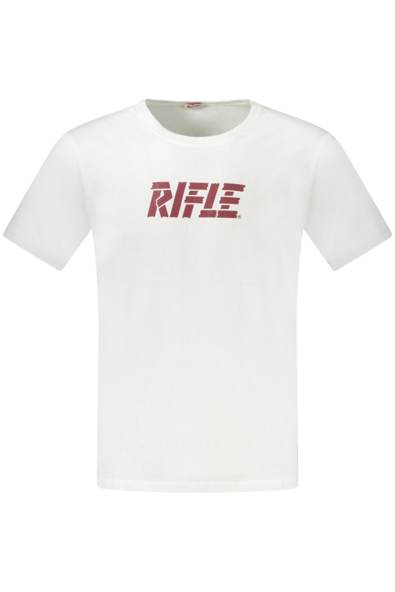 RIFLE PÁNSKÉ TRIČKO S KRÁTKÝM RUKÁVEM BÍLÉ