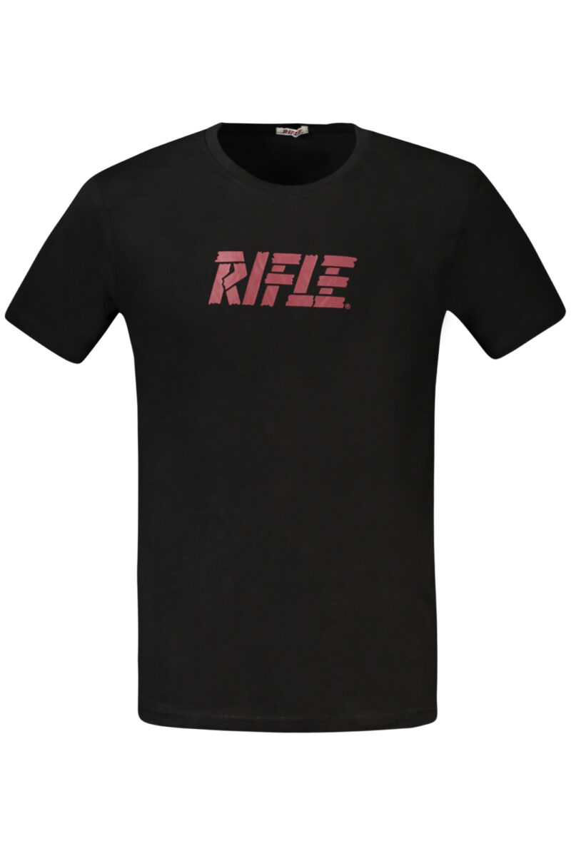 RIFLE PÁNSKÉ TRIČKO S KRÁTKÝM RUKÁVEM ČERNÉ