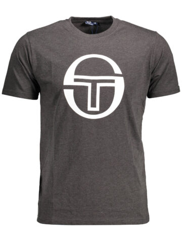 SERGIO TACCHINI PÁNSKÉ TRIČKO S KRÁTKÝM RUKÁVEM ŠEDÉ