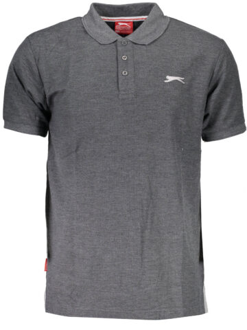 PÁNSKÉ POLO S KRÁTKÝM RUKÁVEM SLAZENGER ŠEDÉ
